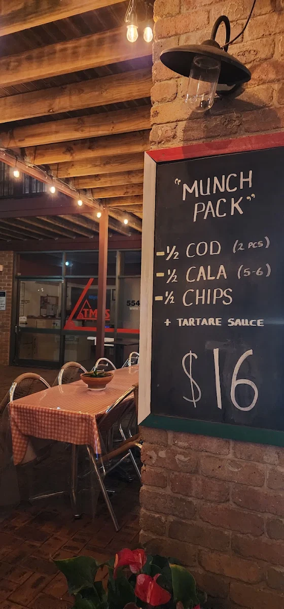 Menu, The Local Codfather