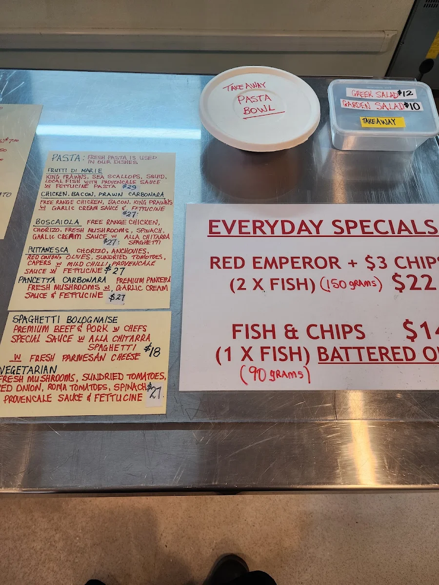Menu, Nannygai on the Hill