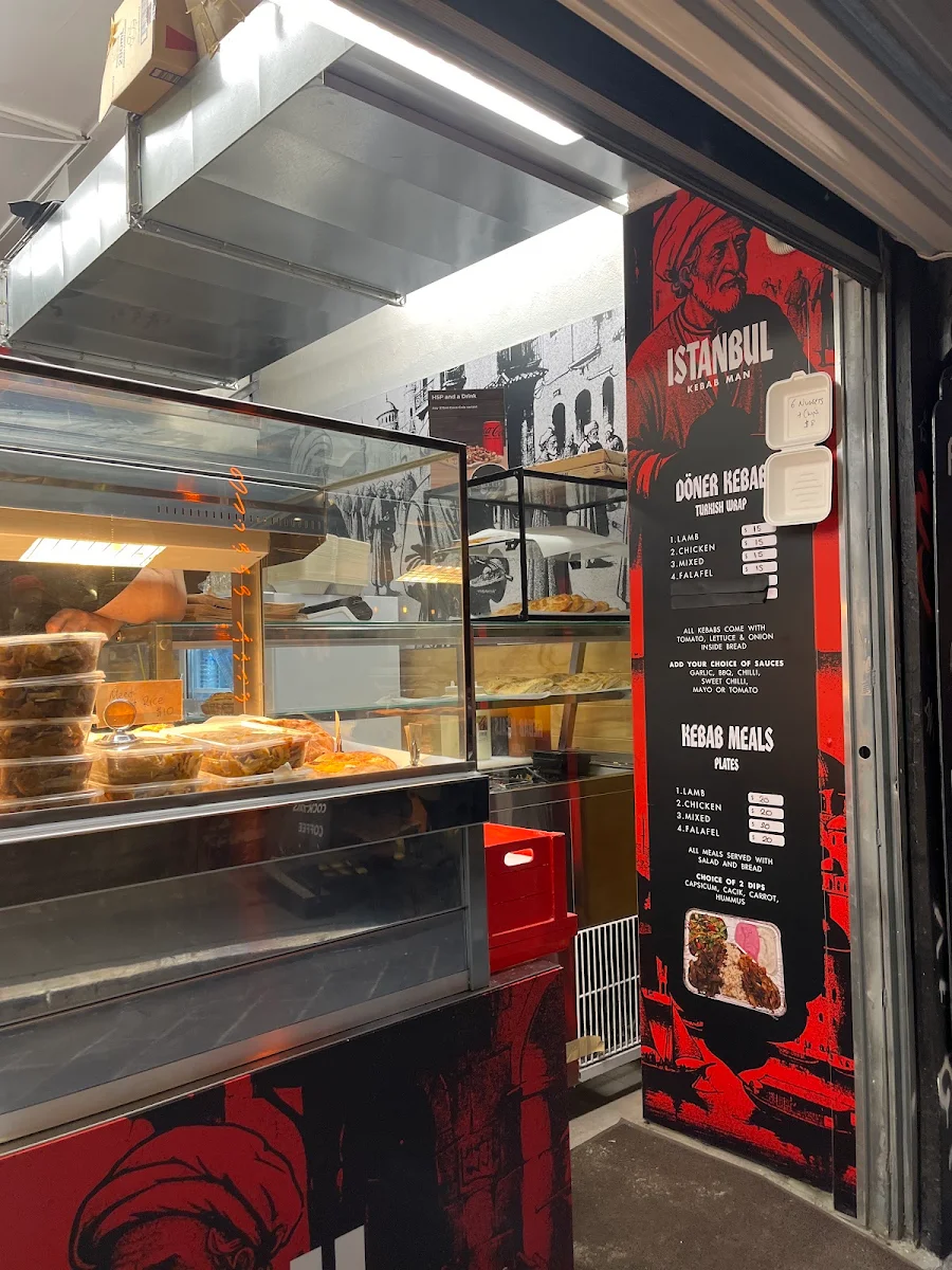 Menu, Istanbul Kebab Man