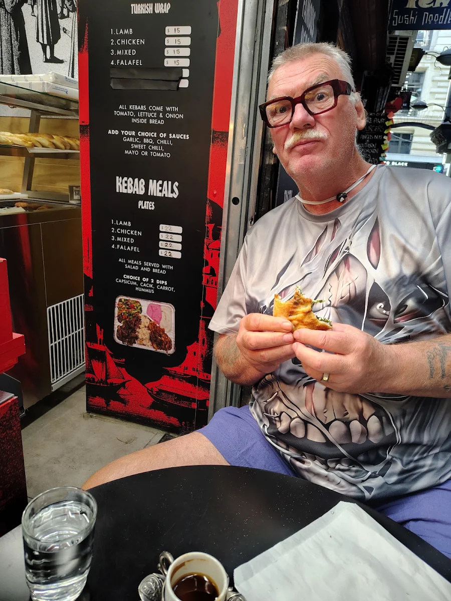 Menu, Istanbul Kebab Man