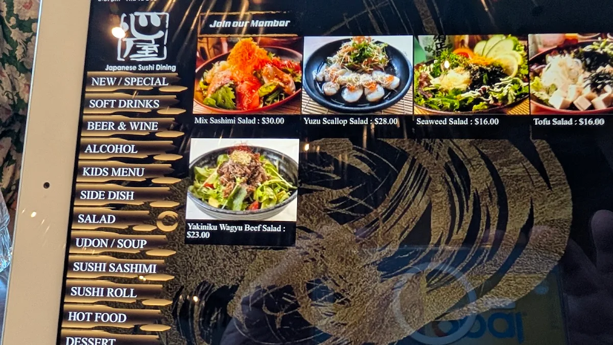 Menu, Kokoroya