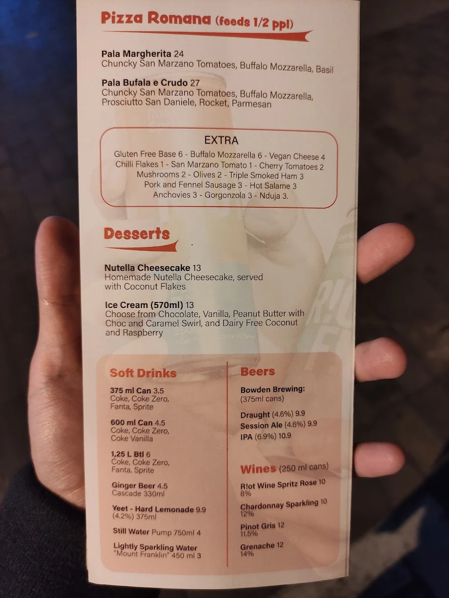 Menu, Stone Milled Italian Delicatessen