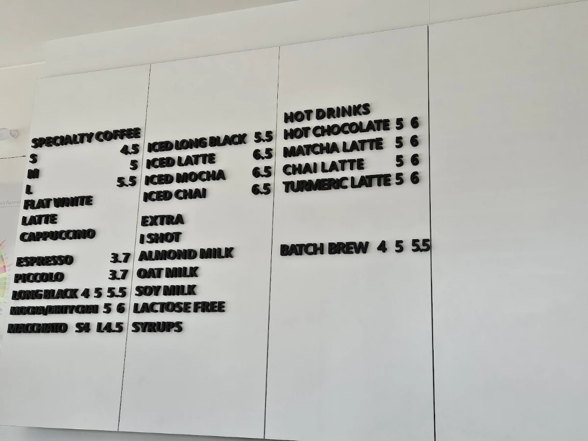 Menu, Percolate Specialty Coffee & Waffles
