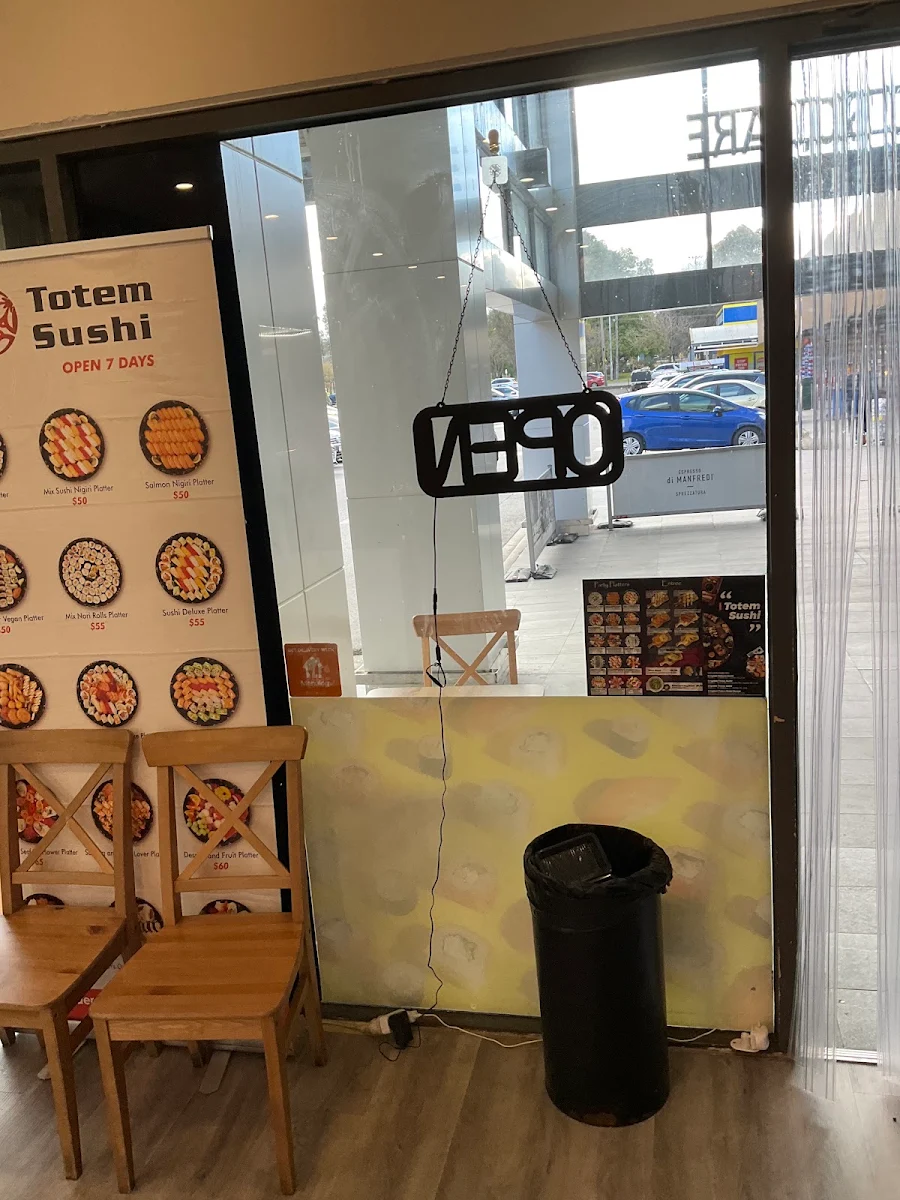Menu, Totem Sushi