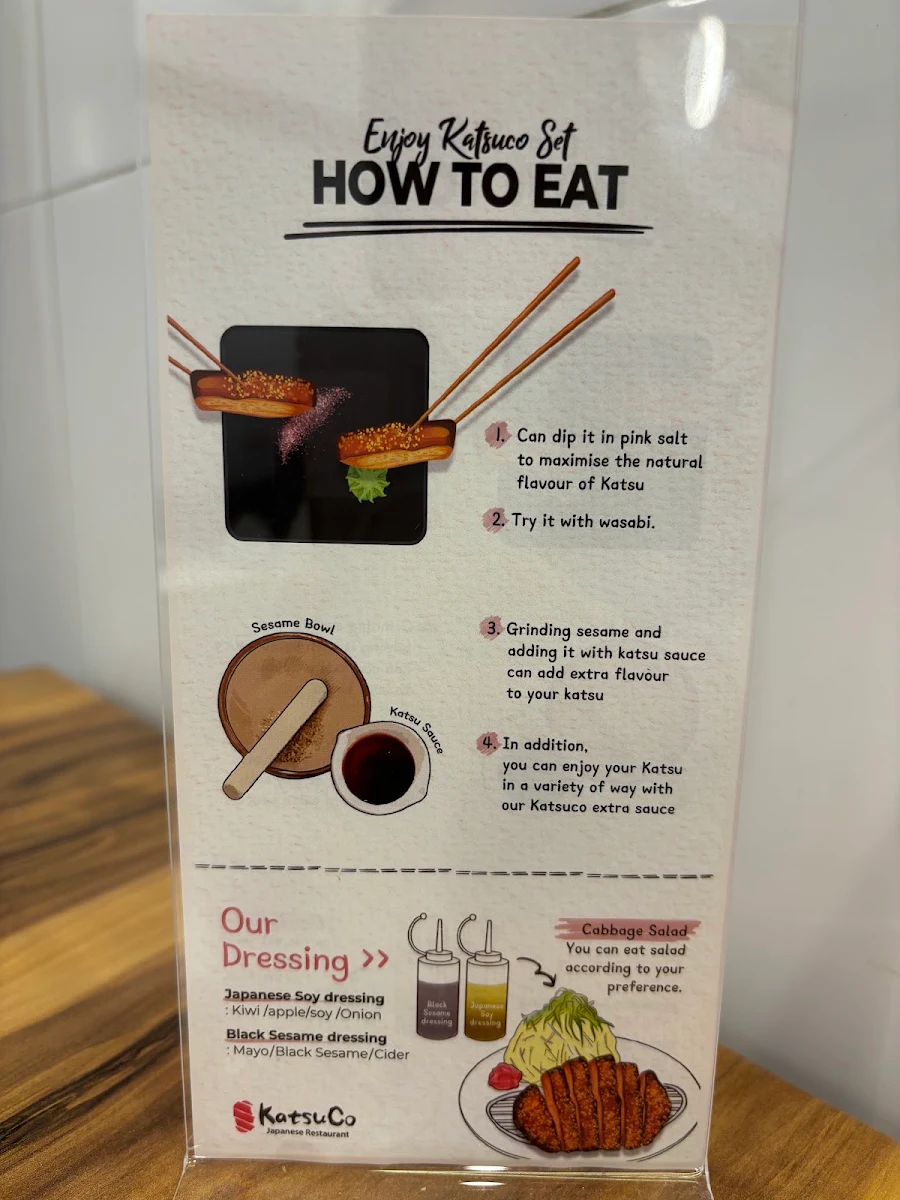 Menu, KatsuOn