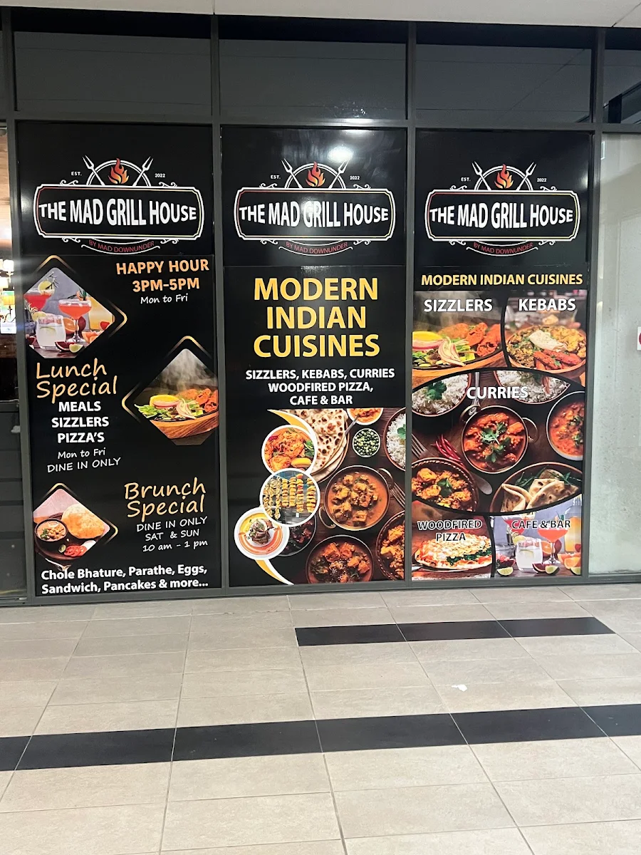 Menu, The Mad Grill House
