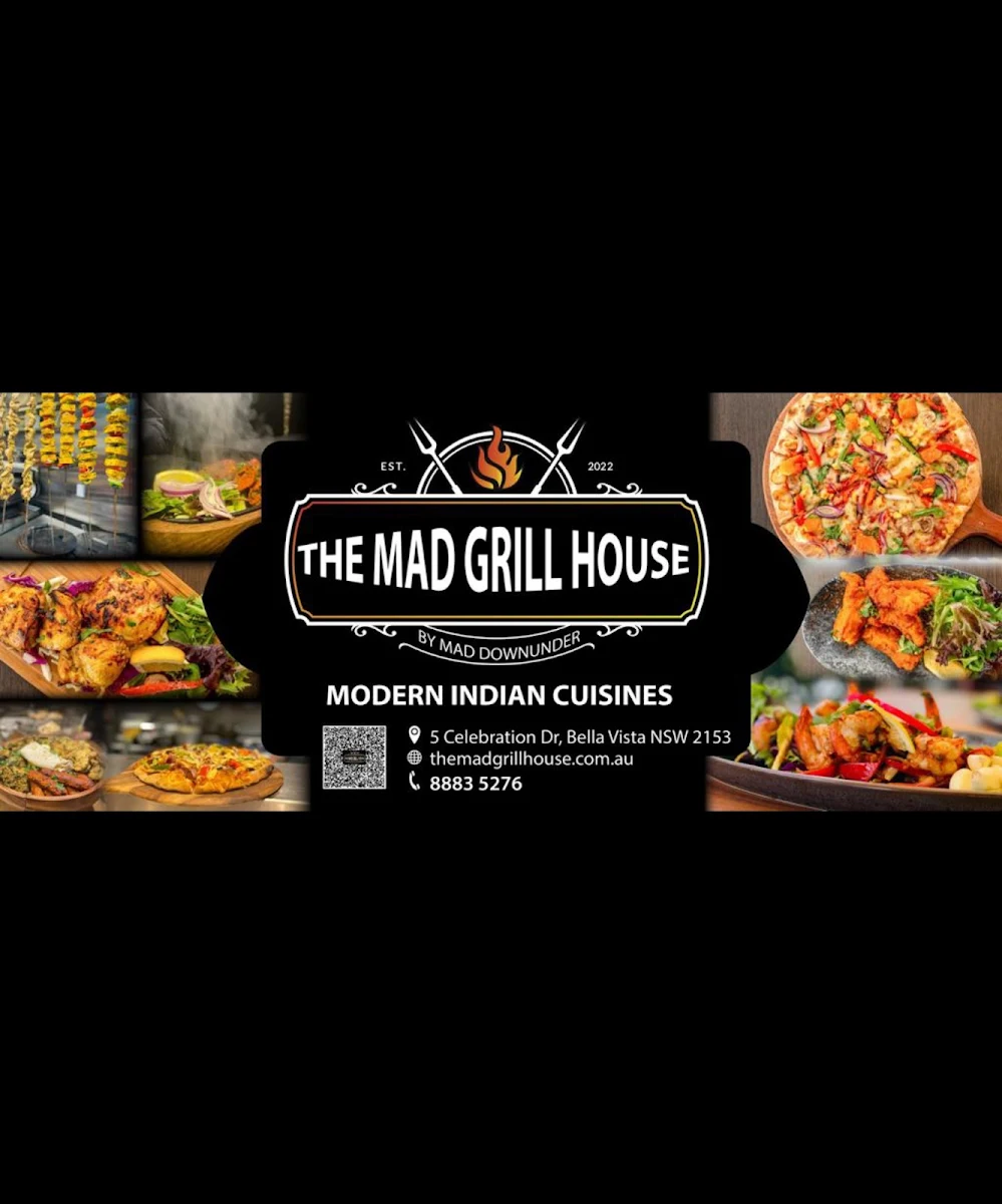 Menu, The Mad Grill House