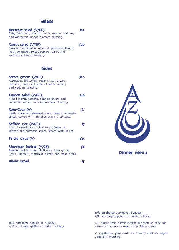 Menu photo 1