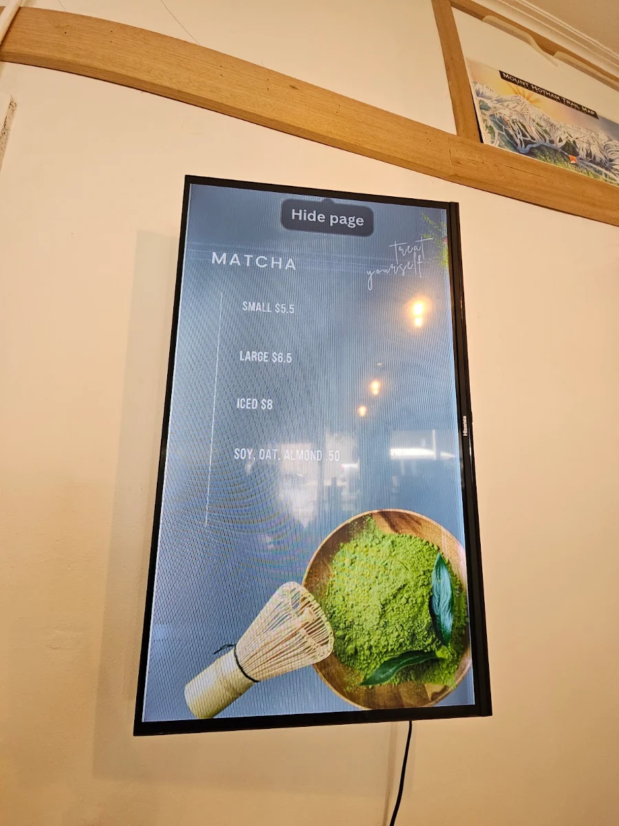 Menu, CINCO. Cafe & Juice bar