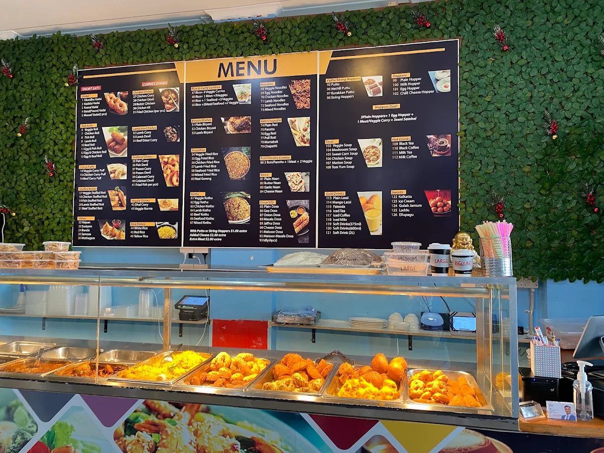 Menu, Ausspice Restaurant & Caters