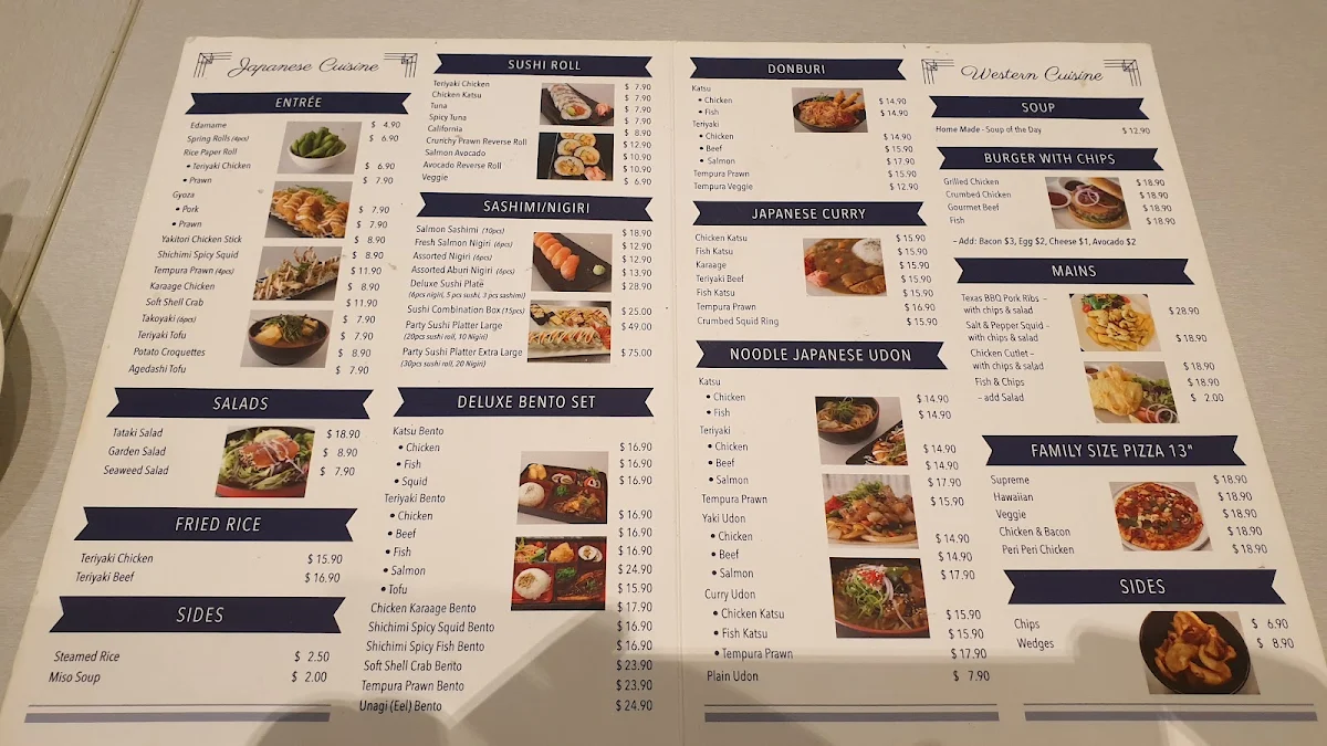 Menu, Restaurant 1903