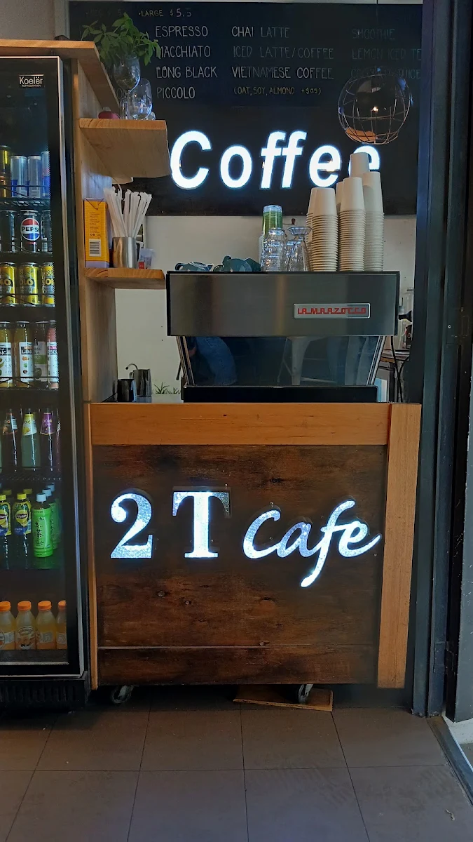 Menu, 2T Cafe