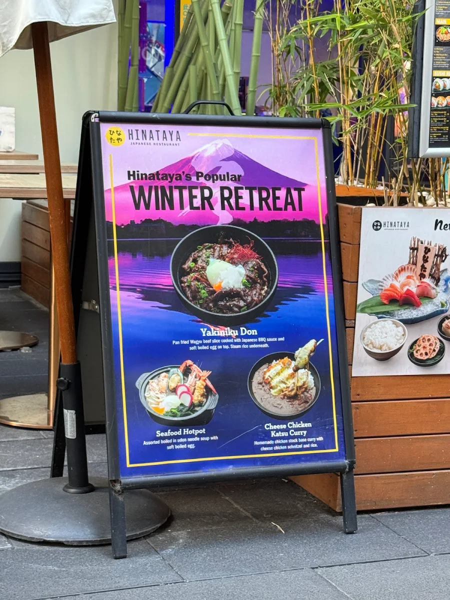 Menu, Hinataya