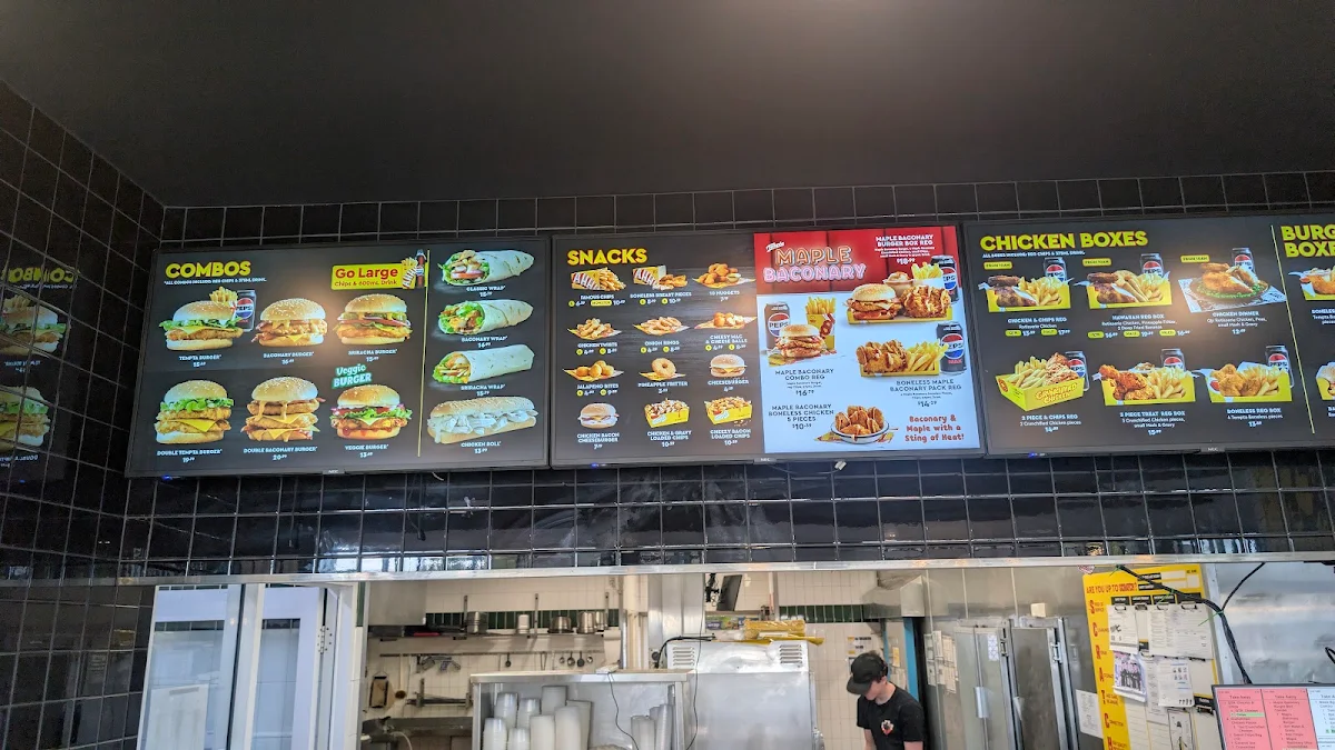 Menu, Chicken Treat Riverton