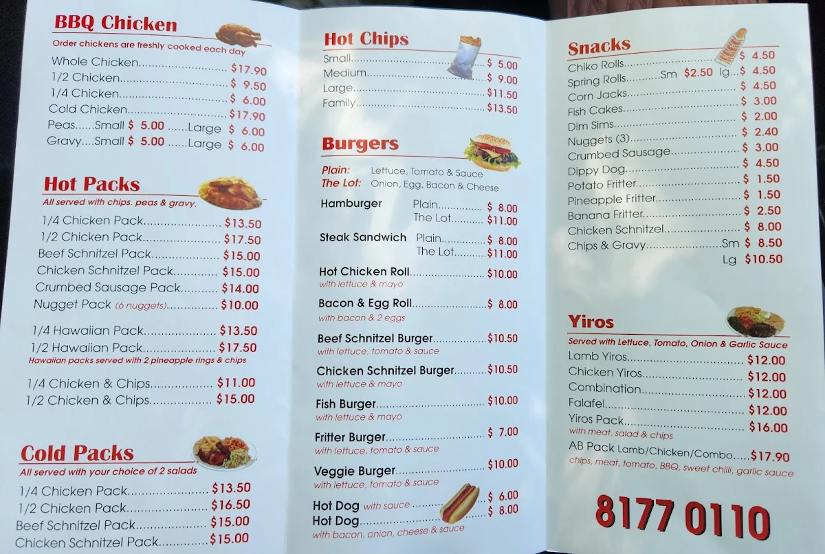 Menu photo 1