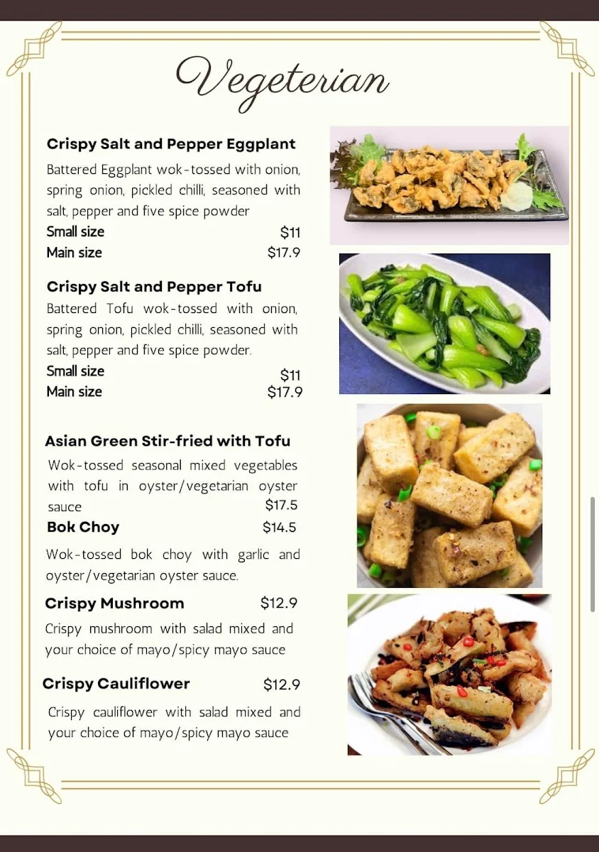 Menu, Bun Vermicelli