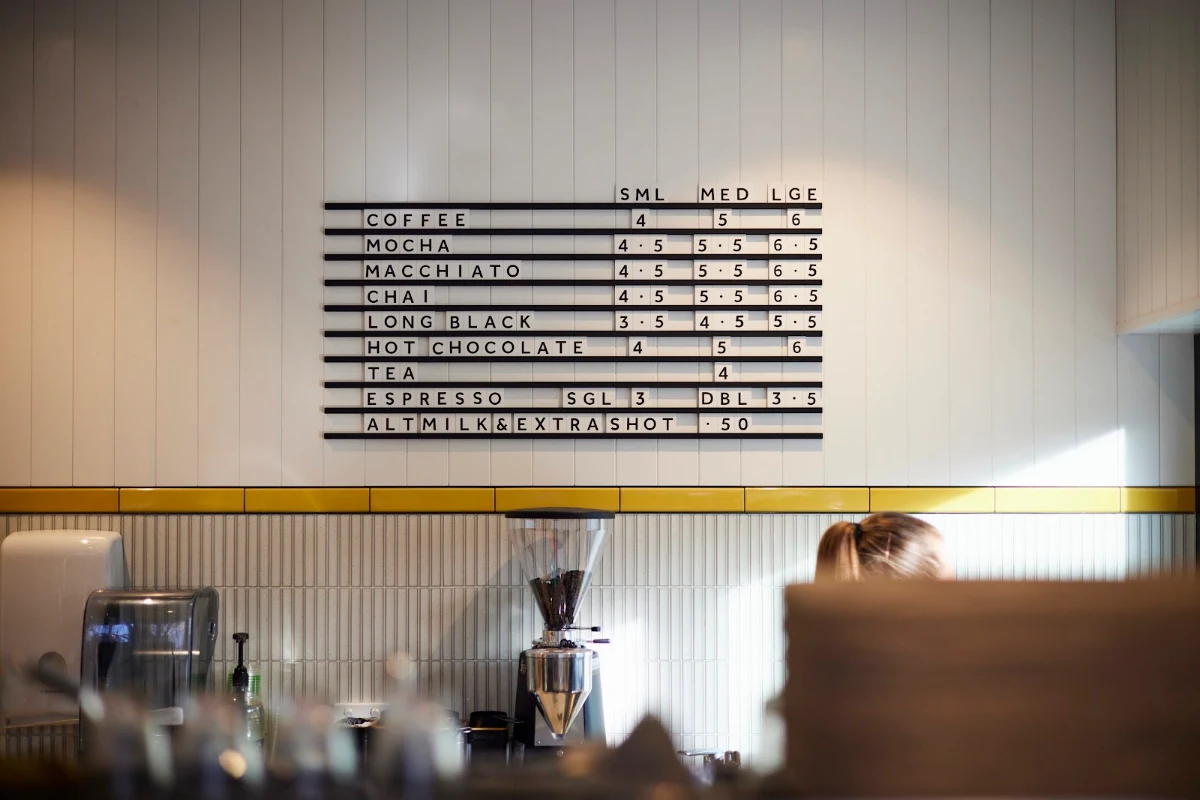 Menu, Jacobs Larder