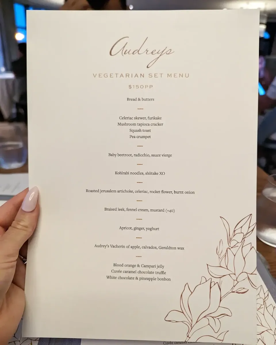 Menu, Ember Sorrento