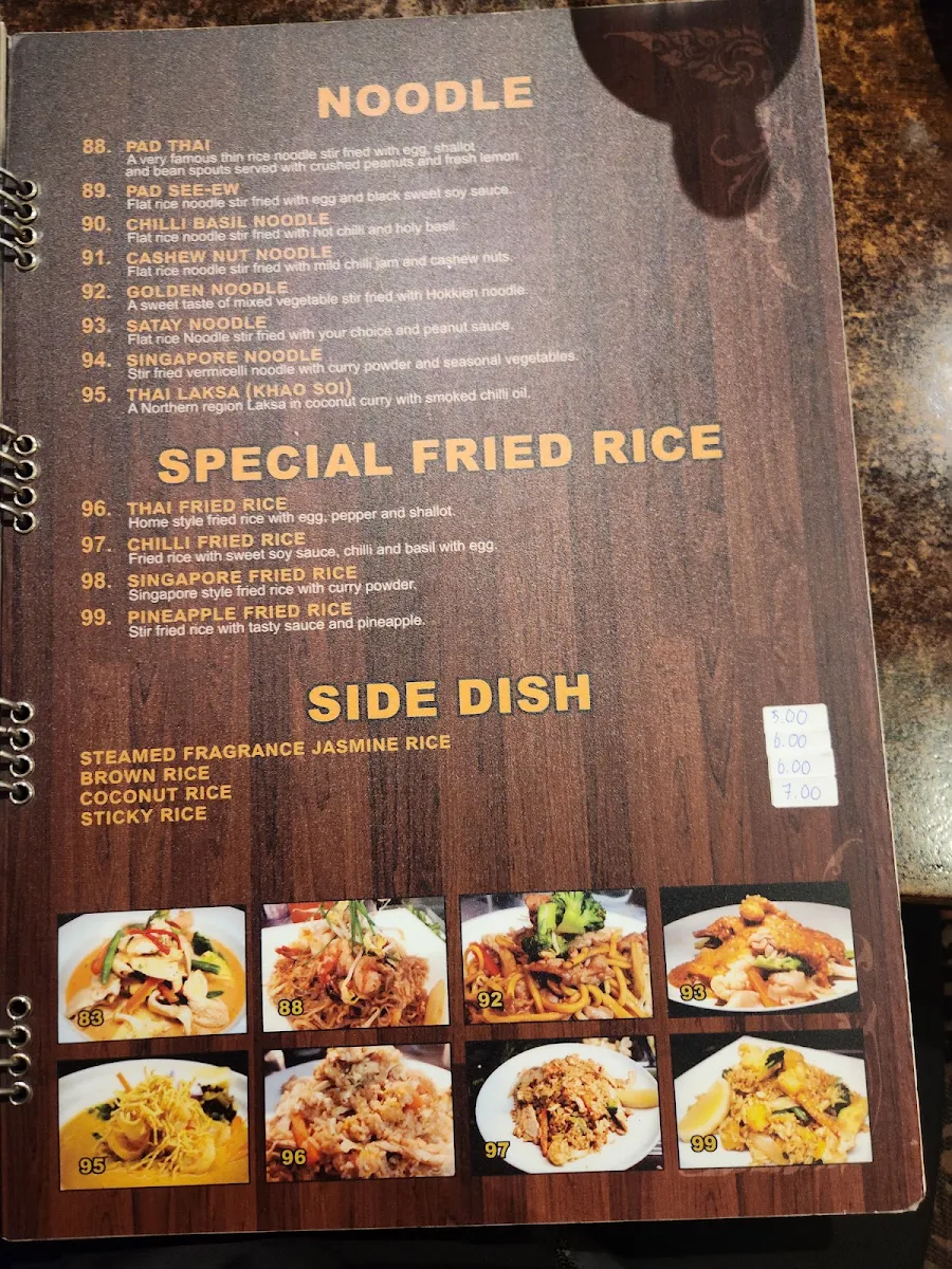Menu, The Liebig Cafe & Restaurant