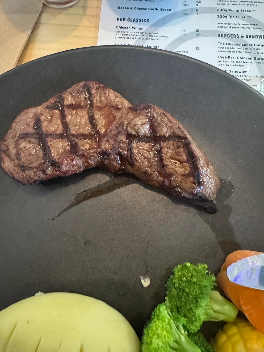 Menu, The Queenslander