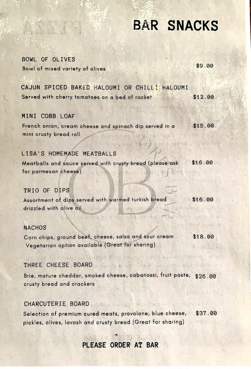Menu photo 1