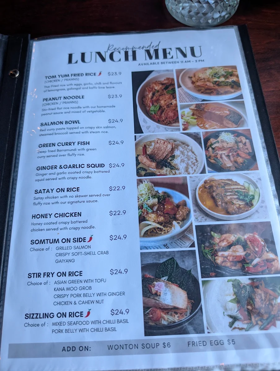 Menu, Cinnamon