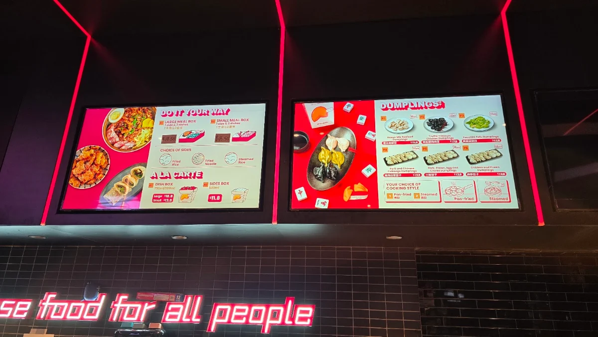 Menu, Fortune Alley Westfield Sydney | 小巷