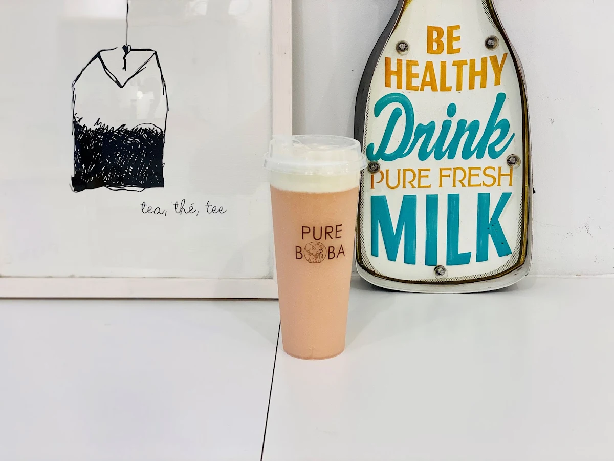 Menu, Pure Boba