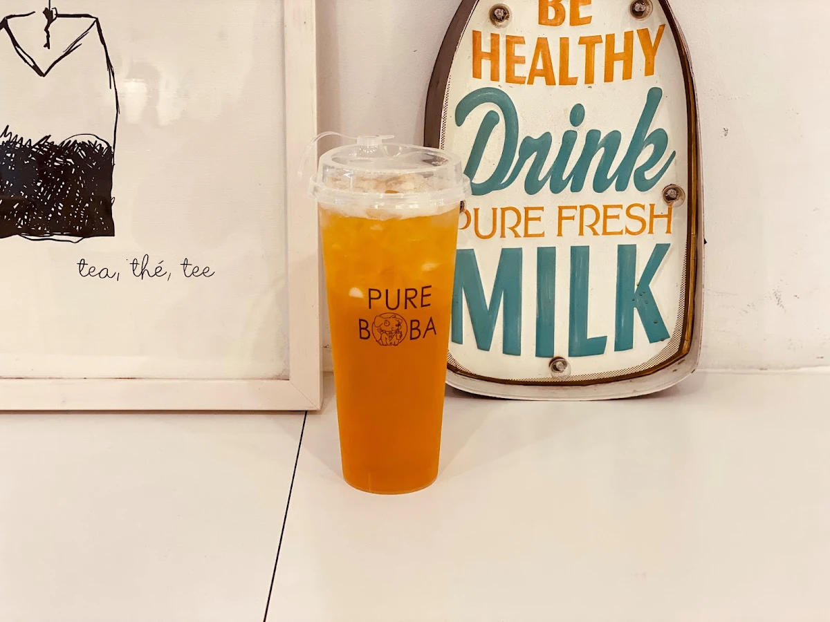 Menu, Pure Boba