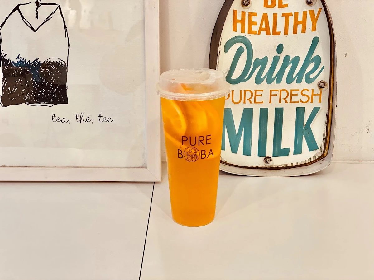 Menu, Pure Boba