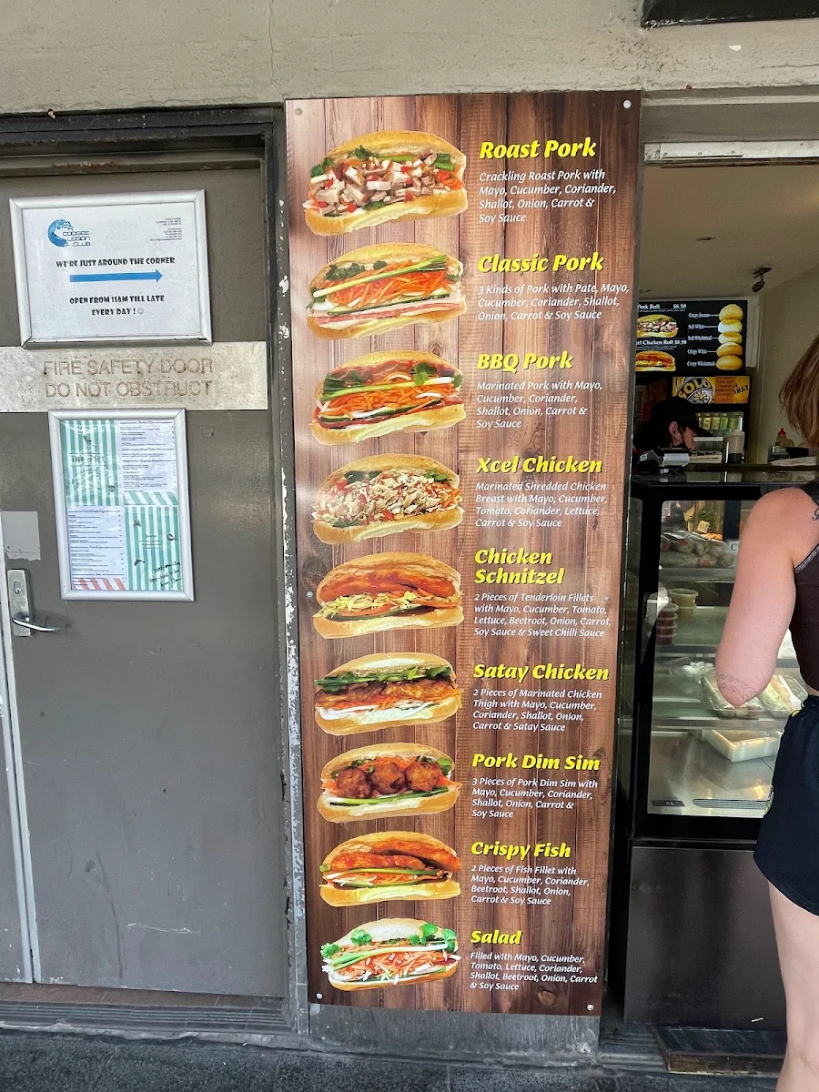 Menu, Xcel Roll