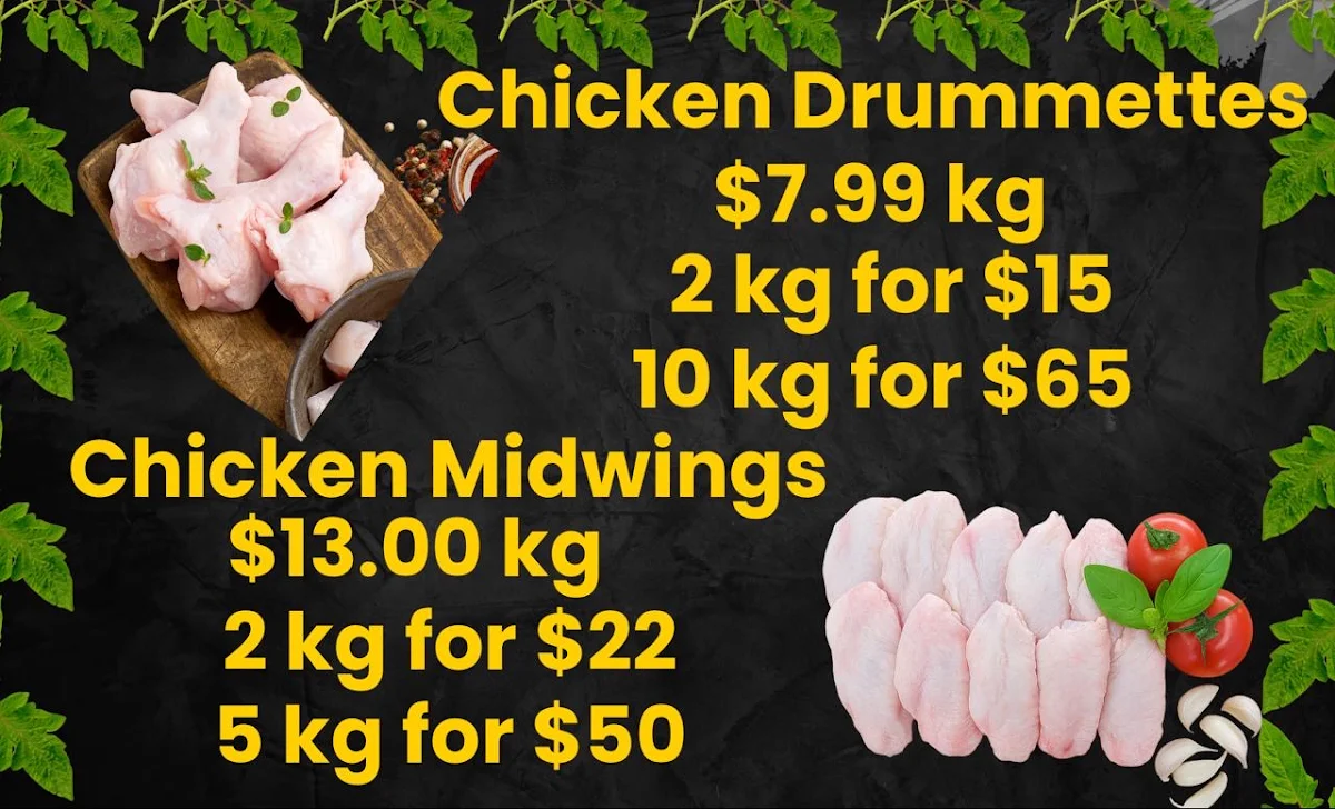 Menu, Dapto Chicken