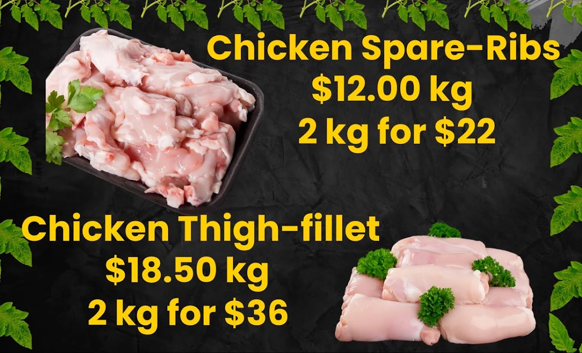 Menu, Dapto Chicken