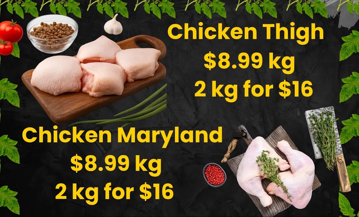 Menu, Dapto Chicken