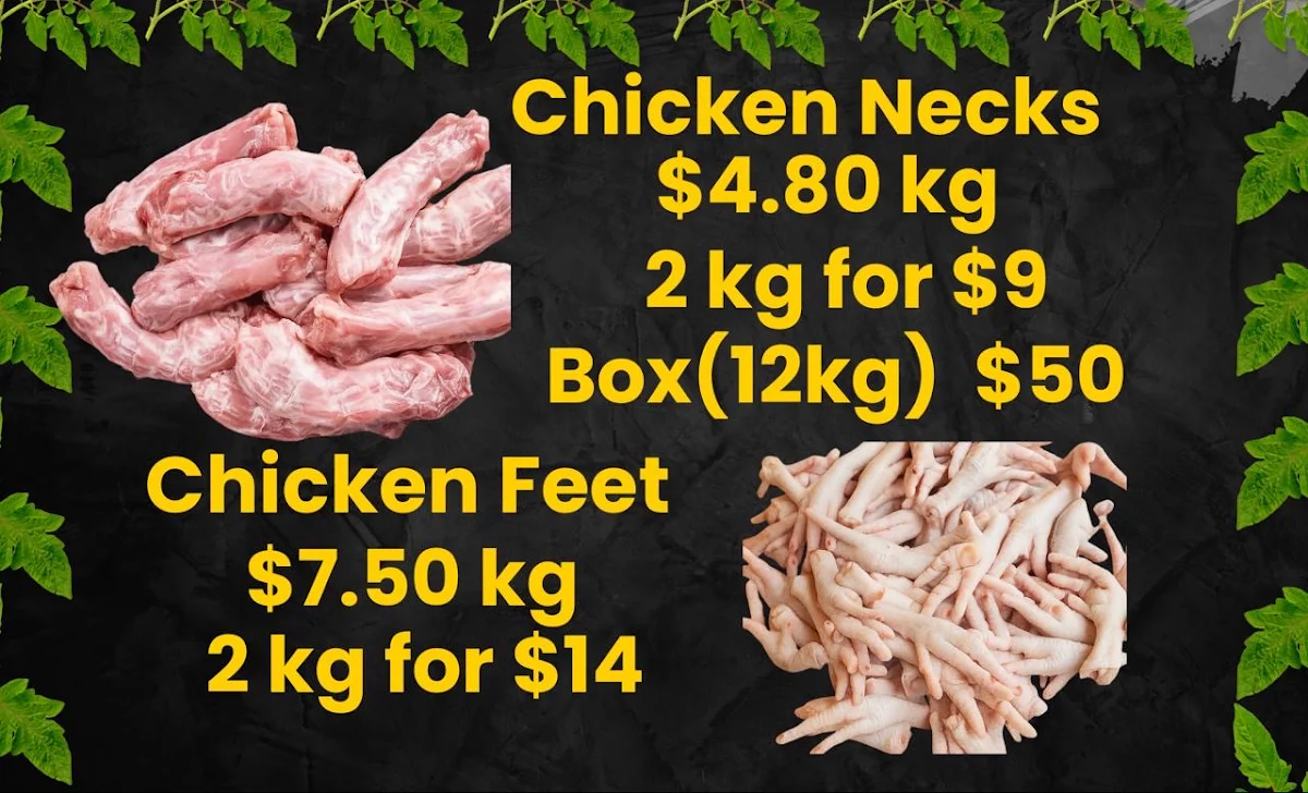 Menu, Dapto Chicken