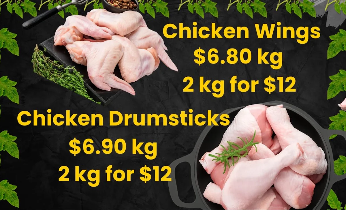Menu, Dapto Chicken