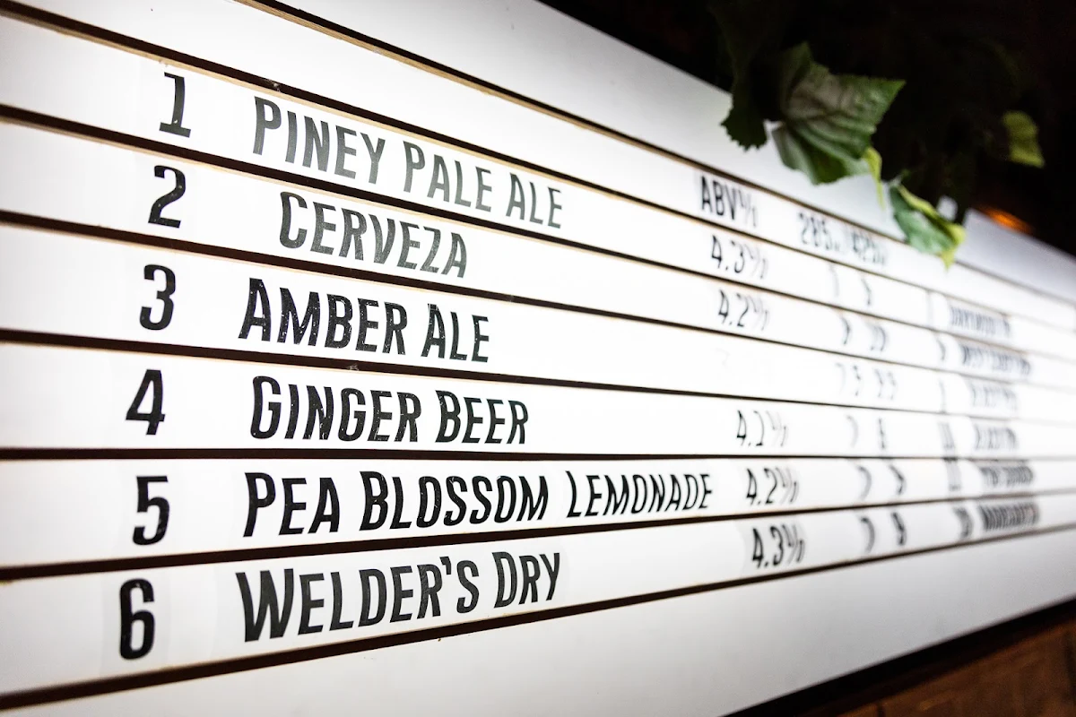 Menu, The Welder's Dog Brewery