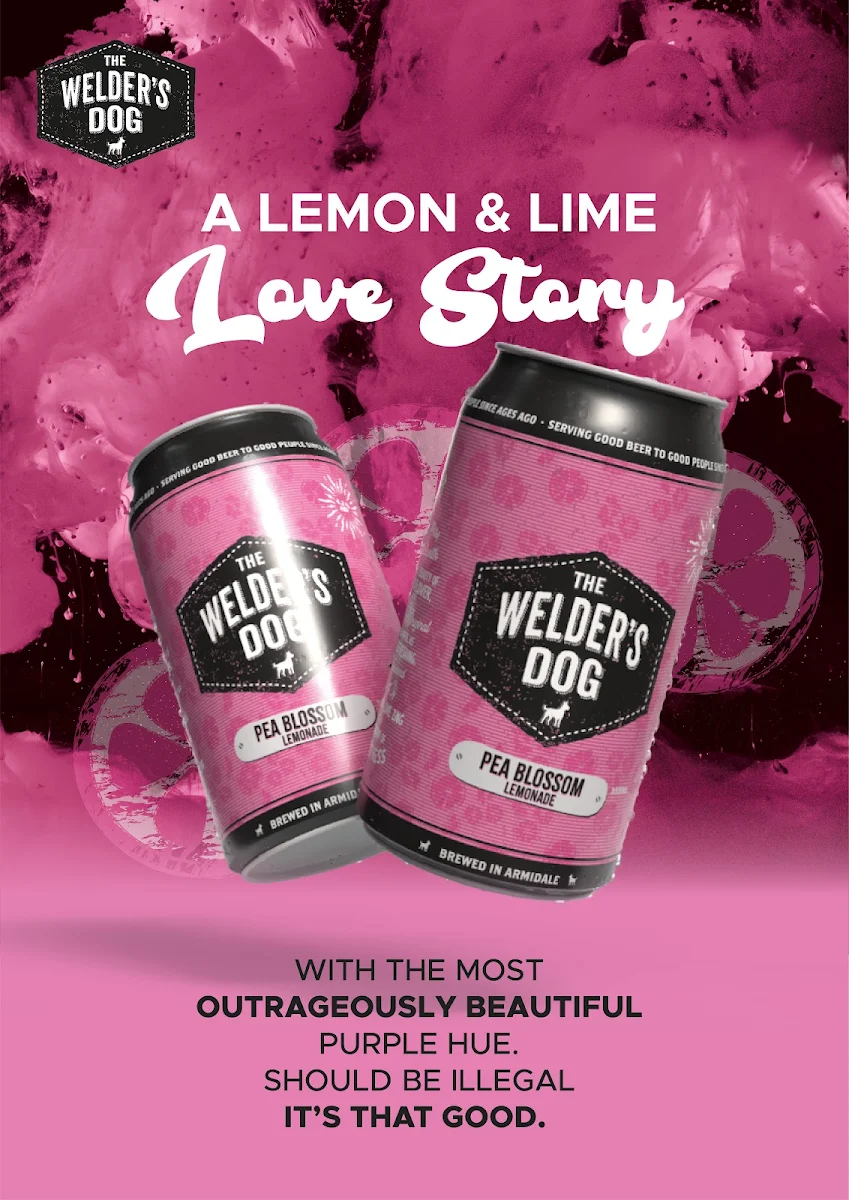 Menu, The Welder's Dog Brewery