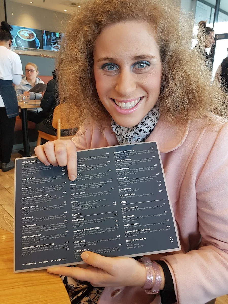 Menu, The Jolly Miller (Williams Landing)