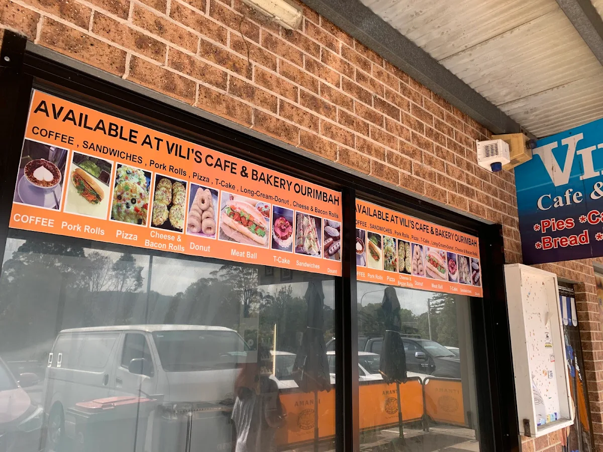 Menu, Vili's Cafe & Bakery