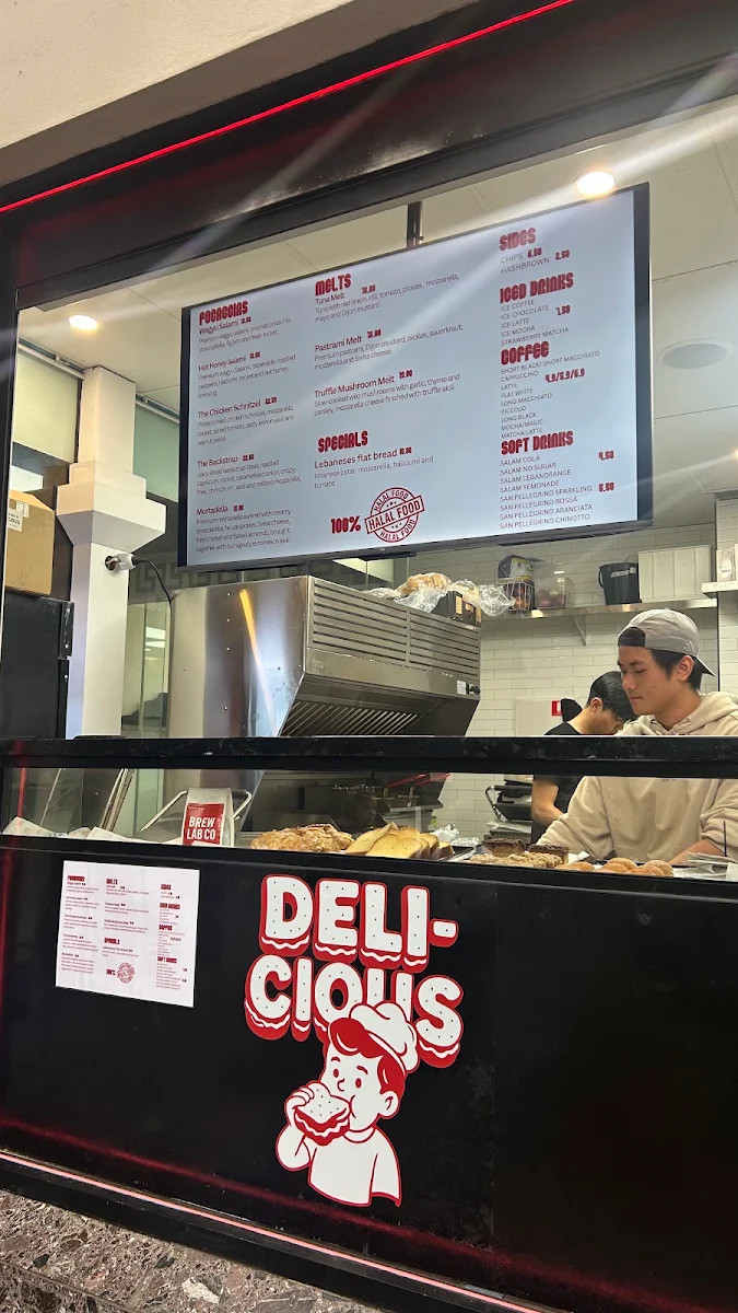 Menu, Deli-cious Deli