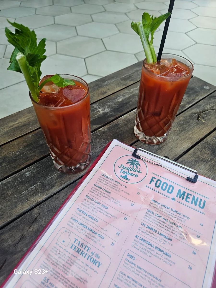 Menu, Charlie's of Darwin
