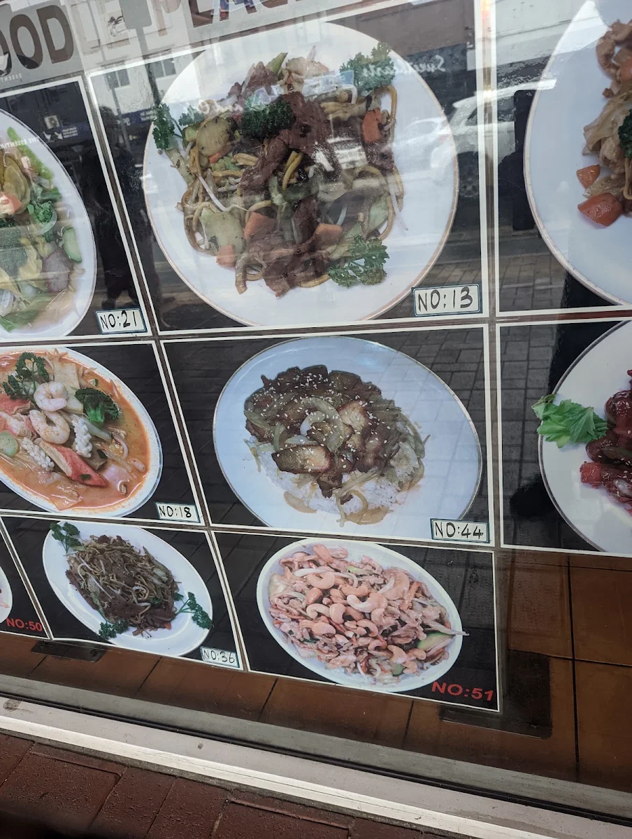 Menu, Noodle Place