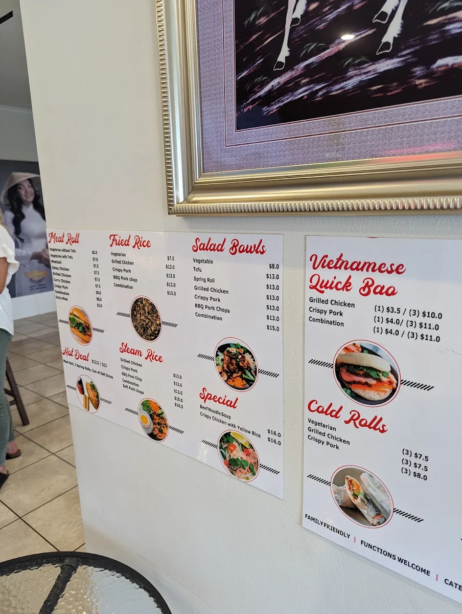 Menu, Vietnam Quickroll