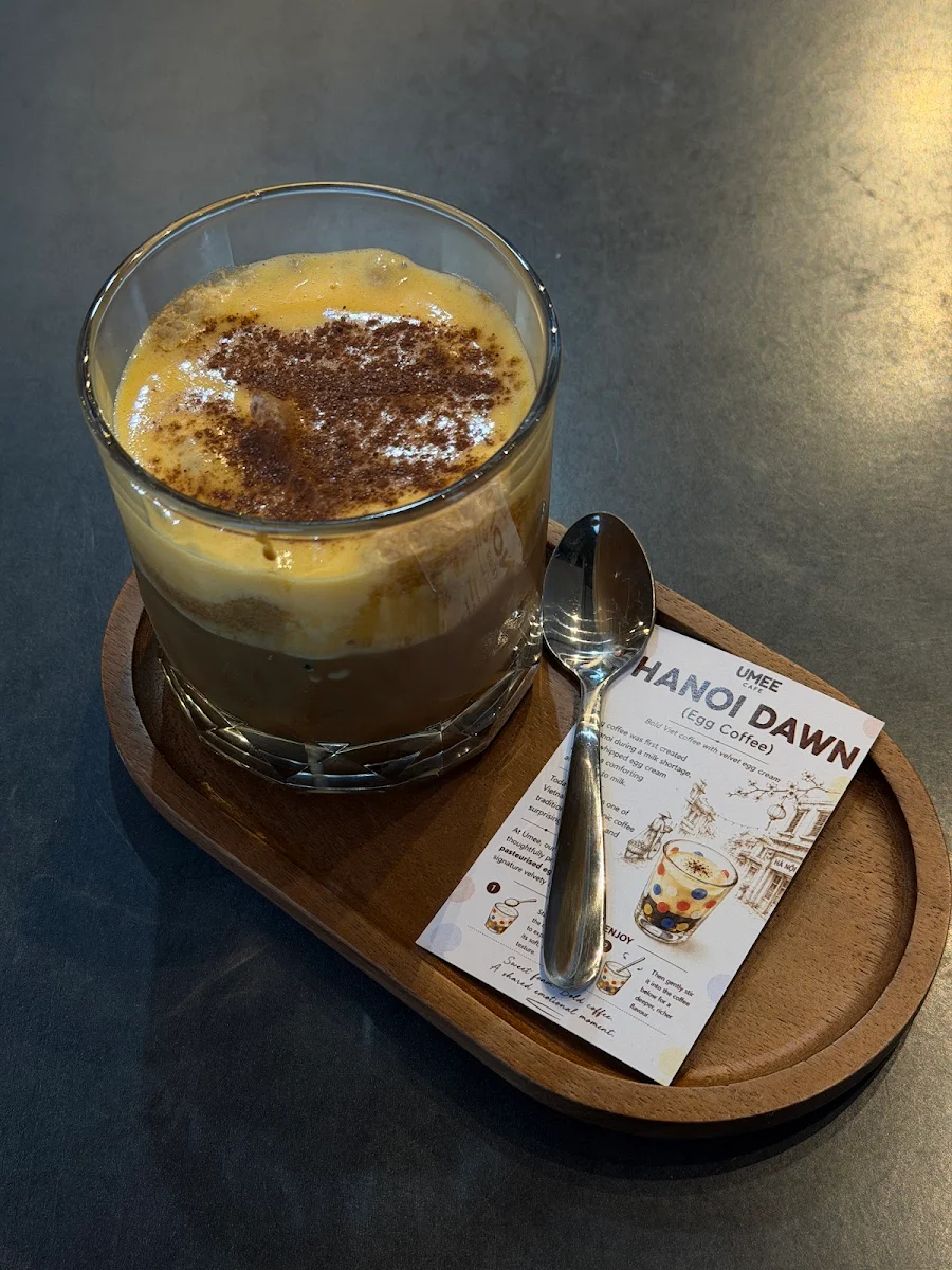 Menu, Umee Cafe