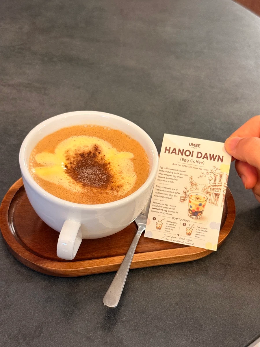 Menu, Umee Cafe