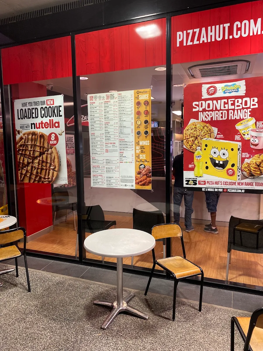 Menu, Pizza Hut Augustine Heights