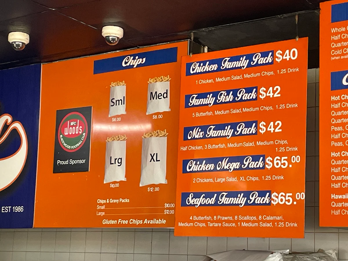 Menu, Botanic Chickens