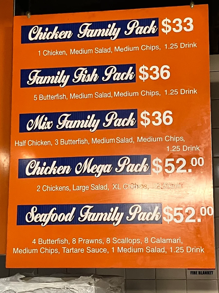 Menu, Botanic Chickens