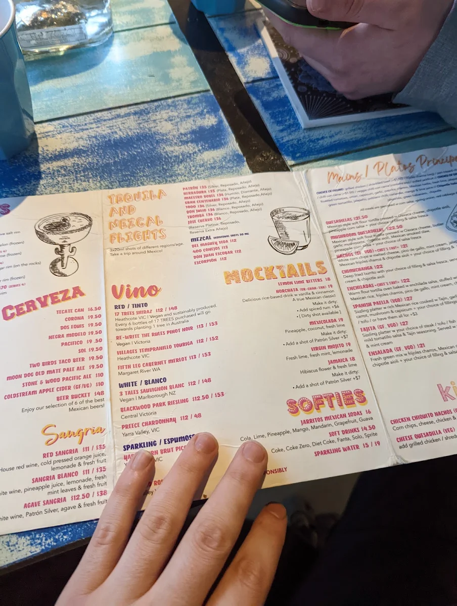 Menu, Hecho En Mexico